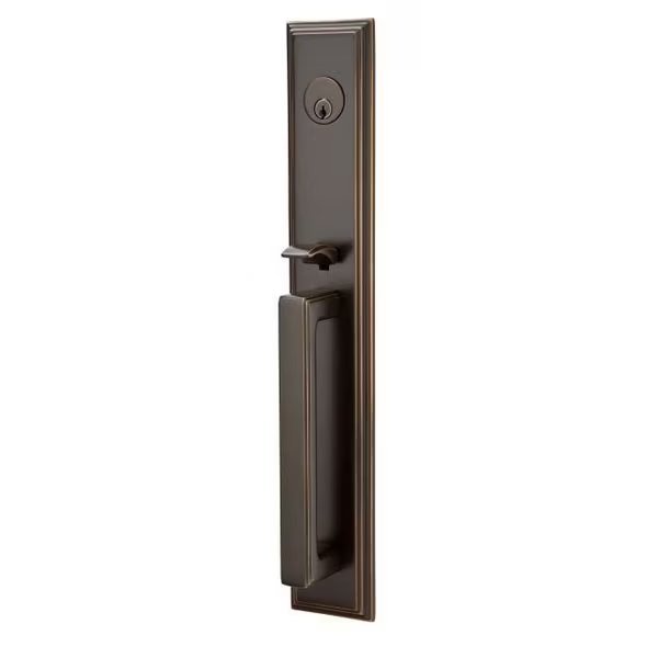 Oil Rubbed Bronze Handleset F203305SQUUS10BRH234, EMTEK, Mfr# F203305SQUUS10BRH234
